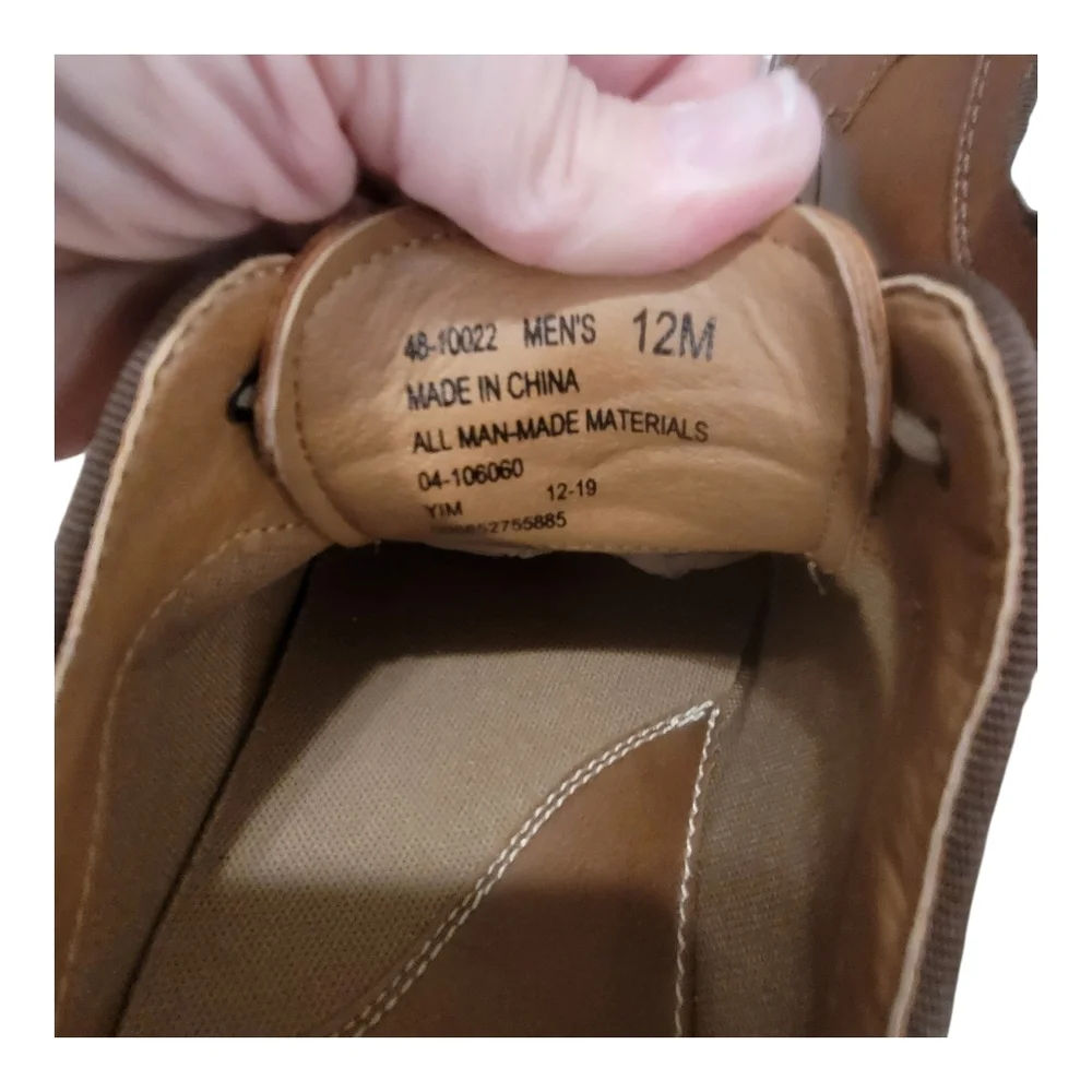 Crown &‎ Ivy Norris Oxford Cognac Men's Size 12 Medium